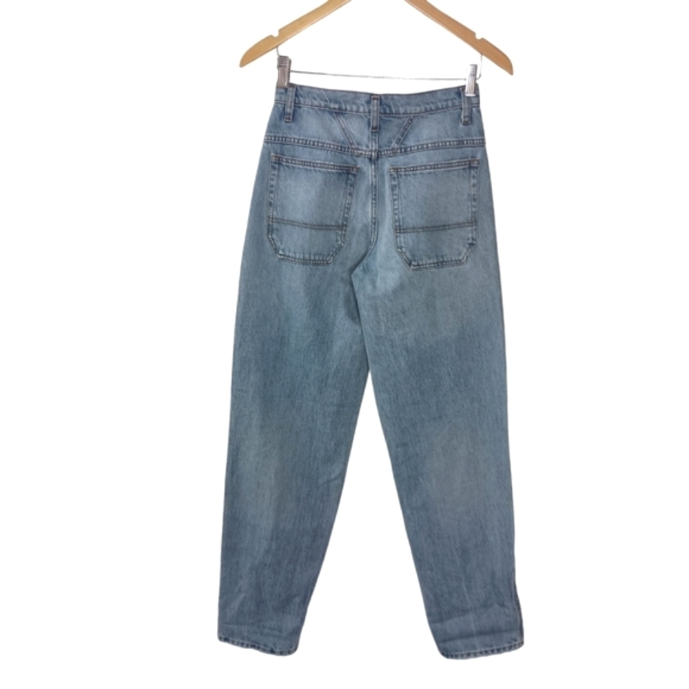 NWOT FRAME 90s Utility Loose High-Rise Straight-Leg Jeans $298 Size 23 - Picture 9 of 12